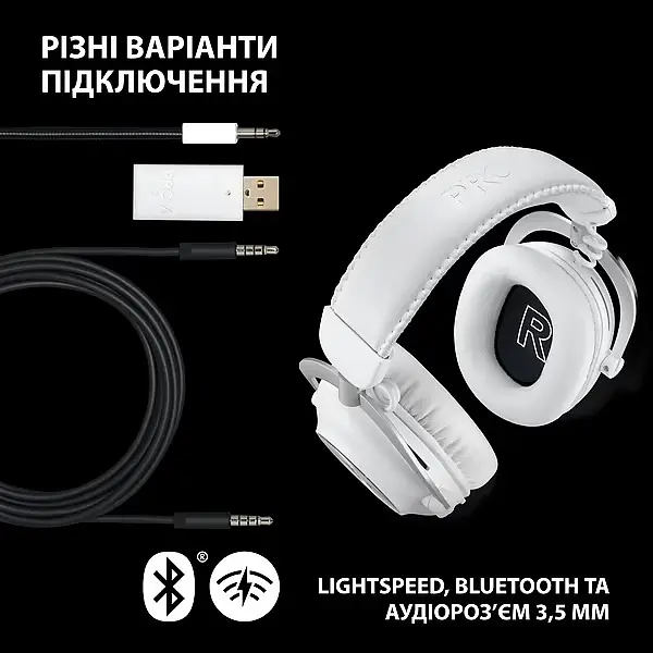 Навушники Logitech G Pro X 2 Lightspeed White (981-001269,910-001270) - фото 10