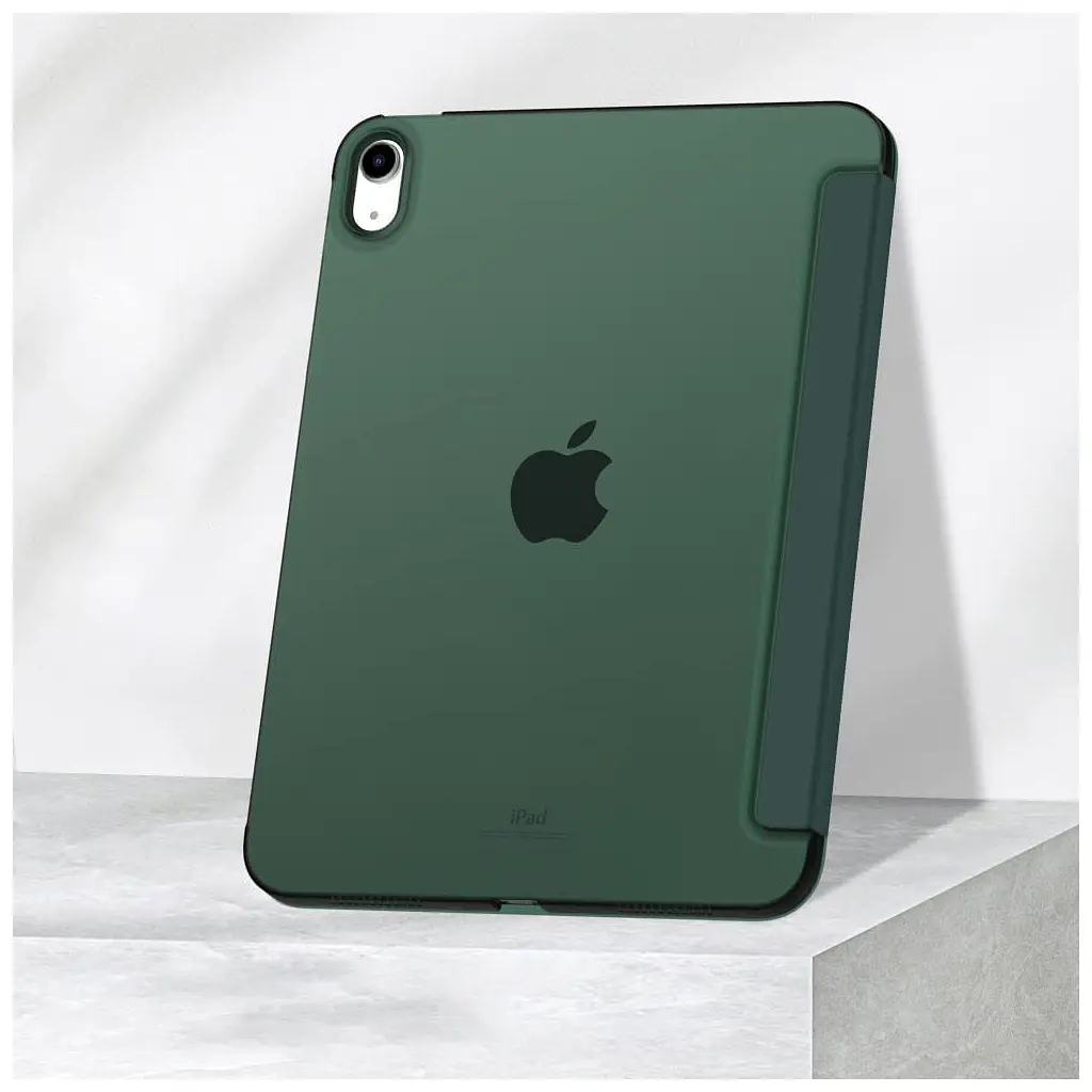 Чохол до планшета BeCover Tri Fold Hard Apple iPad 10.9" (2022/2024)/iPad (А16) 2025 11" Dark Green (713319) - фото 5