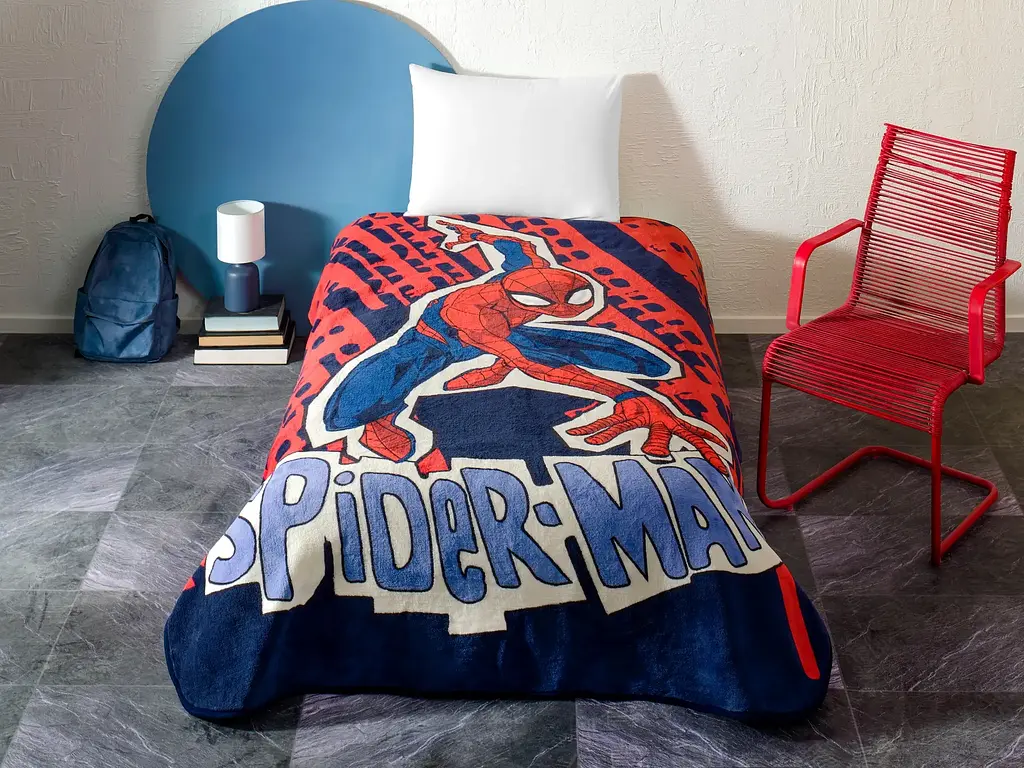 Плед Disney Spiderman Block 160×220 см Tac pbe0051145