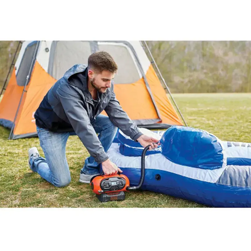 Автомобільний компресор Black&Decker Li-Ion, 18V, (без АКБ та ЗП) (BDCINF18N) - фото 6