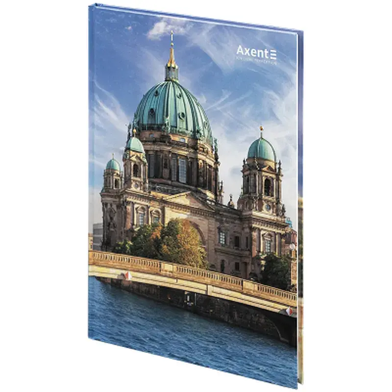 Книга записна Axent A4 City, Berlin, 96 аркушів клітинка (8425-6-A) - фото 2