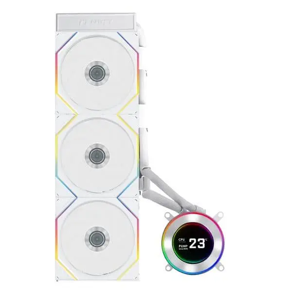 СВО Lian Li HydroShift II LCD-C 360TL White (G89.GHS2LCD36TW.00) - фото 1