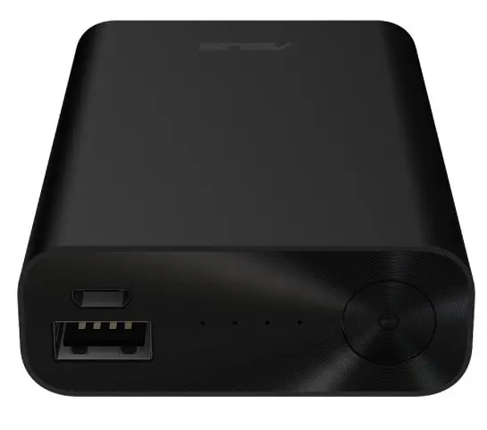 Внешний аккумулятор Asus Powerbank ZenPower 10050mAh Павербанк зарядное устройство батарея (Черный) - фото 4