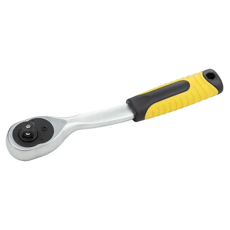 Тріскачка Sigma із вигнутою ручкою 3/8" 200мм 72T CrV (6050081) - фото 4