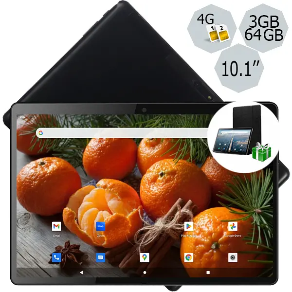 Планшет-телефон Hoozo S 364 LTE Black 3GB/64GB IPS 10.1'' + Чохол-книжка - фото 2