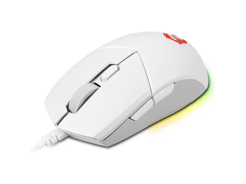 Миша MSI Clutch GM11 White (S12-0401950-CLA) - фото 2