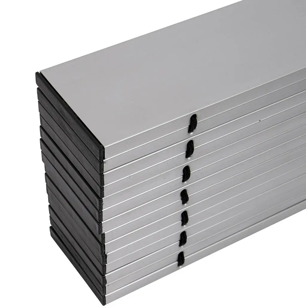 Складной стол Bo-Camp Lamel 121x80 cm Aluminium (1404438) - фото 10