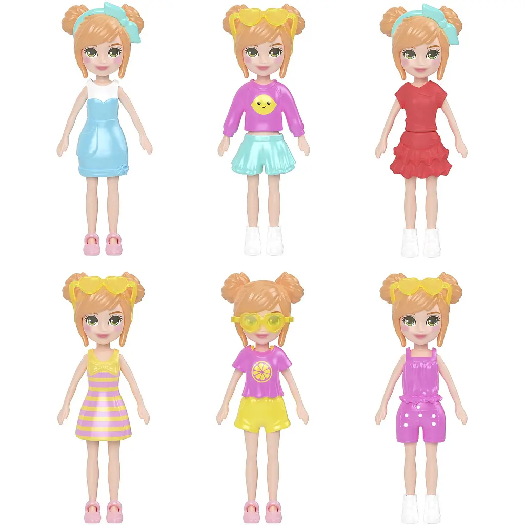 Набір-підвіска Mattel Polly Pocket Фруктовий стиль з мінімодницею в асортименті (JKR51) - фото 6