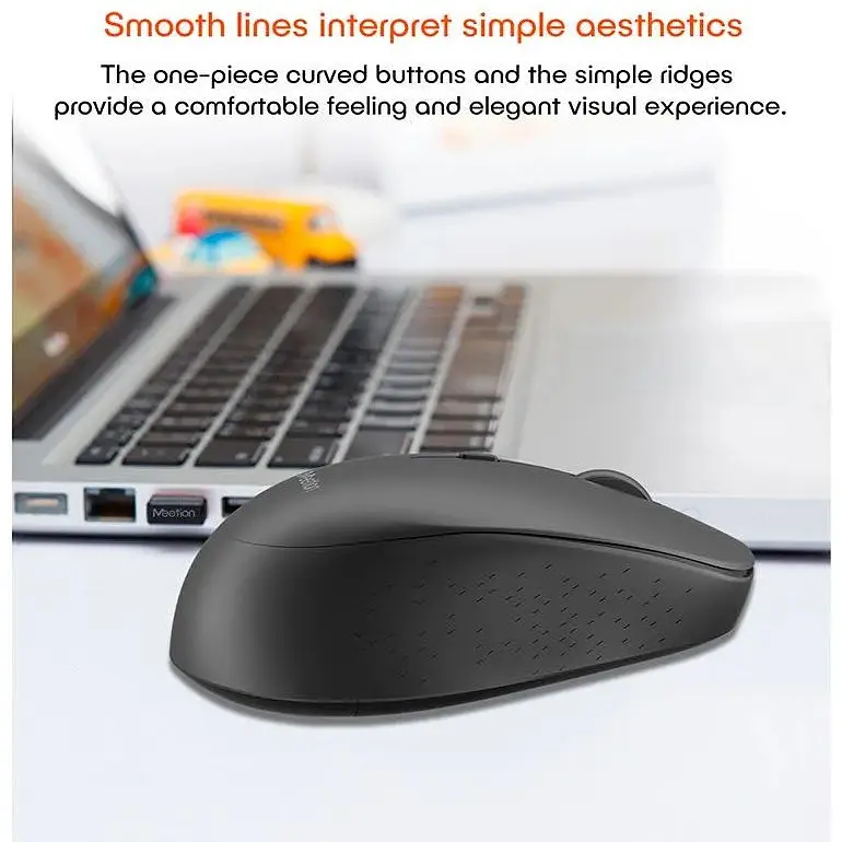 Миша MeeTion Wireless Mouse 2.4G MT-R570 бездротова чорна - фото 5