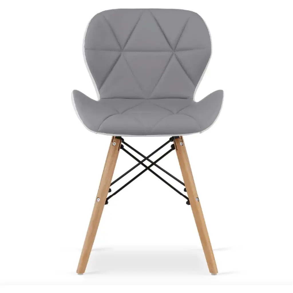 Крісло Leobert Lago Сіро-білий - фото 3