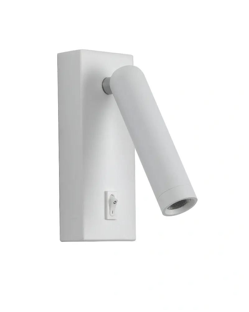 Бра Italux WL-46376-1-WH Nova LED 1x2,5W 3000K 153Lm IP20 белый - фото 2