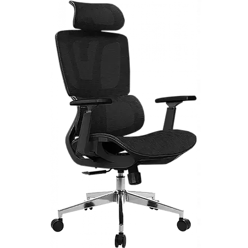Офисное кресло GT Racer B-123A-S Black (B-123A-S Black) - фото 2