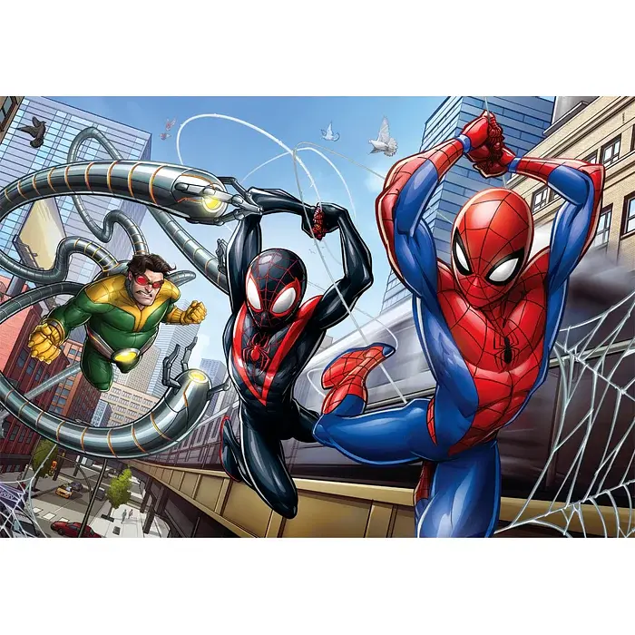 Пазл Marvel Spiderman (Спайдермен) - 104 шт. Clementoni 25778 - фото 2