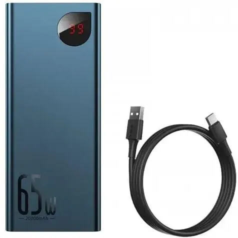 Портативная батарея Baseus Adaman Metal 20000mAh 65W PPIMDA-D03 - фото 2