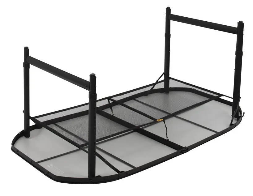 Стіл Bo-Camp Northgate Oval 150x80 cm Black/Grey (1404188) - фото 6