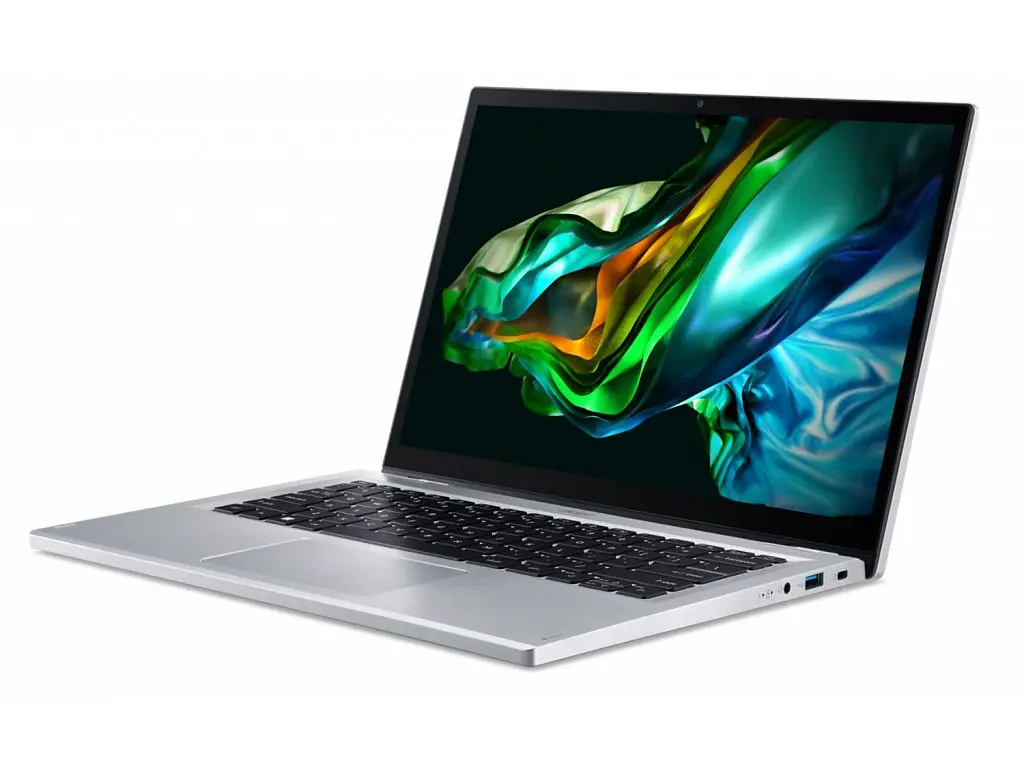 Ноутбук Acer Aspire 3 Spin 14 A3SP14-31PT 14' WUXGA IPS Touch, Intel P N200, 8GB, F256GB, UMA, Lin, серебристый (NX.KENEU.004) - фото 3