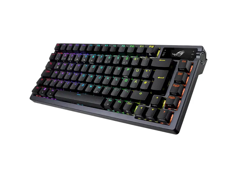 Клавіатура Asus ROG Azoth RGB 81key NX Red EN Black (90MP0316-BKUA01) - фото 3