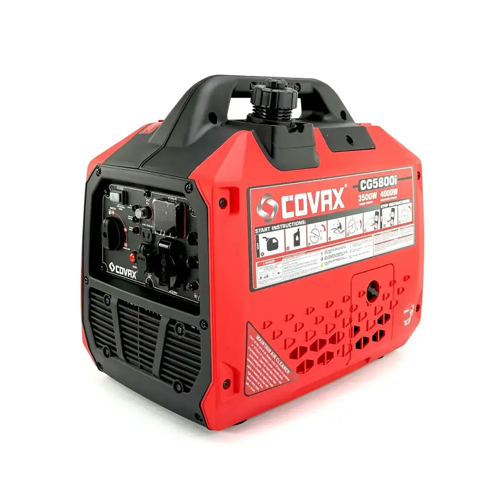 Інверторний бензиновий генератор COVAX CG5800i (3.5/4.0 кВт) з дисплеєм - фото 7