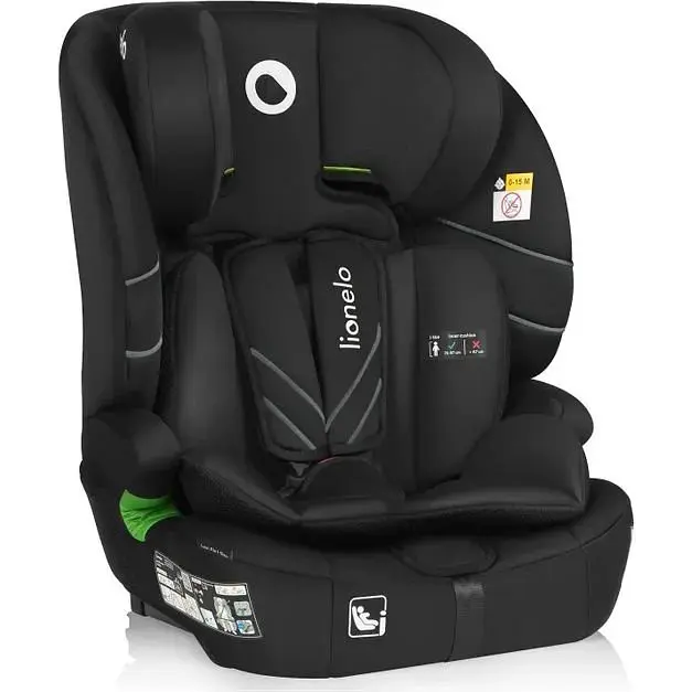 Автокрісло Lionelo Levi Fix I-Size Black Carbon (LO-LEVI FIX I-SIZE BLACK CARBON) - фото 2