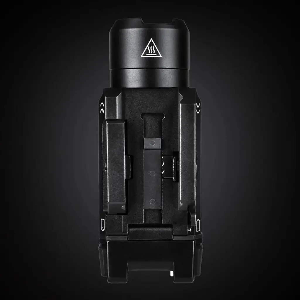 Фонарь подствольный тактический Mactronic Hussar GL 900 лм 220 м Cree XP-L зеленый лазер 532 нм Picatinny Glock CR123A RCR123A IPX - фото 4