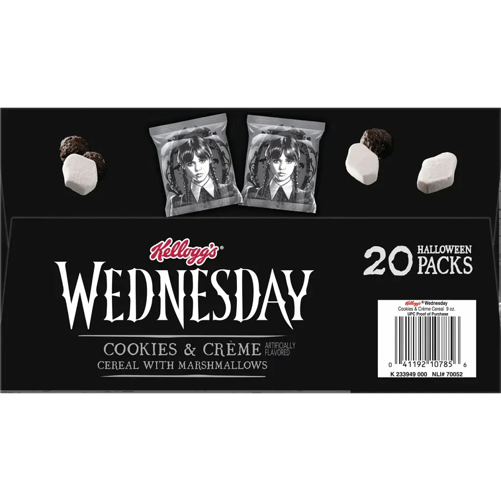 Сухий сніданок Kellogg's Wednesday Cereal Pouches зі смаком печива та крему з маршмеллоу 20шт 255 г - фото 8