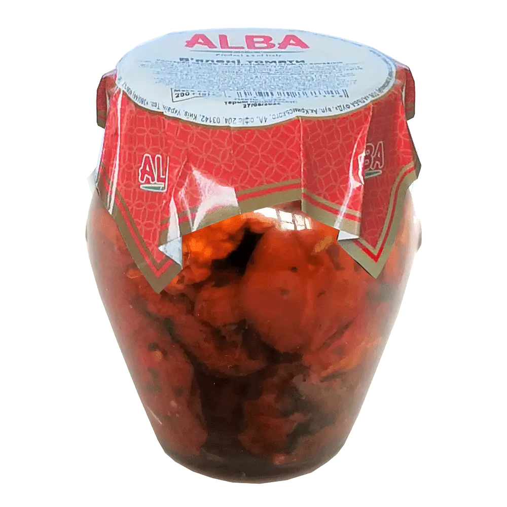 Томати в'ялені Alba Food 314 г