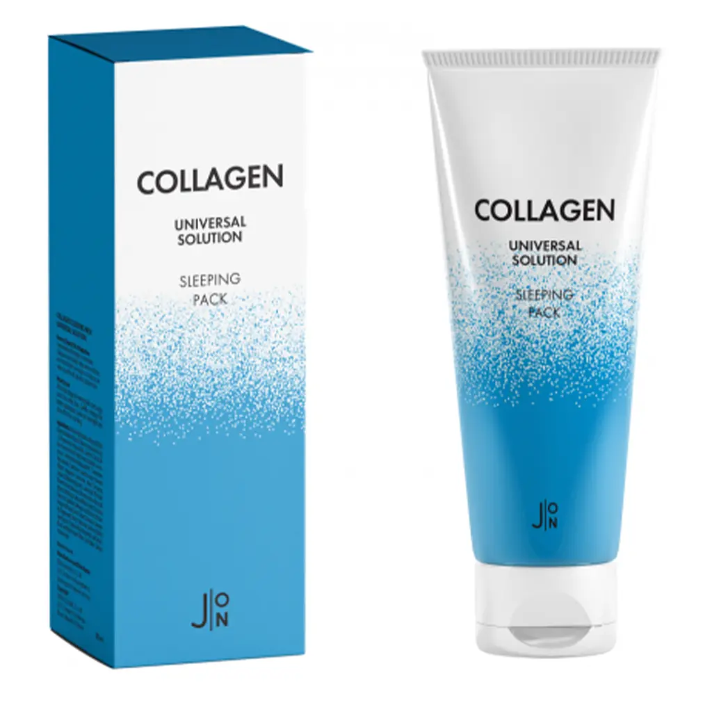 Ночная маска для лица Collagen Universal Solution Sleeping Pack J:ON 50 мл - фото 2