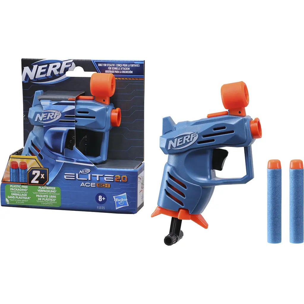 Бластер игрушечный Hasbro Nerf Elite 2.0 Ace CD-1 (F5035) - фото 2