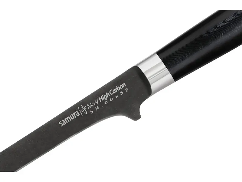 Кухонний ніж SAMURA MO-V Stonewash (SM-0063B) - фото 3