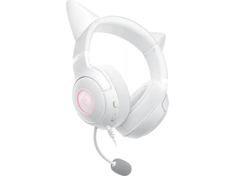 Навушники з мікрофоном Razer Kraken Kitty V2 White (RZ04-04730600-R3U1) - фото 7