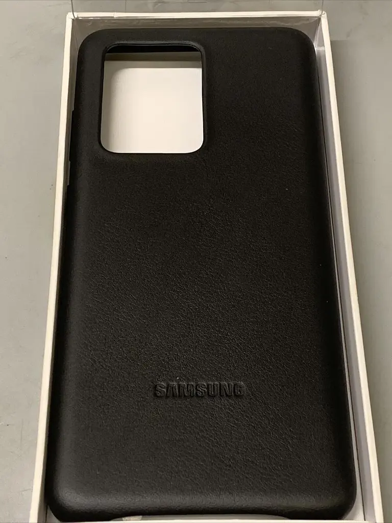 Чохол шкіряний протиударний Official Leather Cover EF-VG988LBEGRU Samsung Galaxy S20 Ultra (6.9") - фото 7