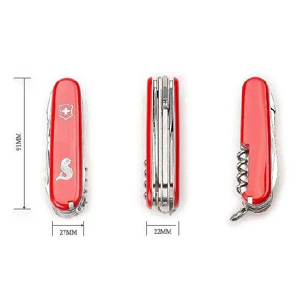 Ніж Victorinox Angler 91мм,18функ,черв - фото 4