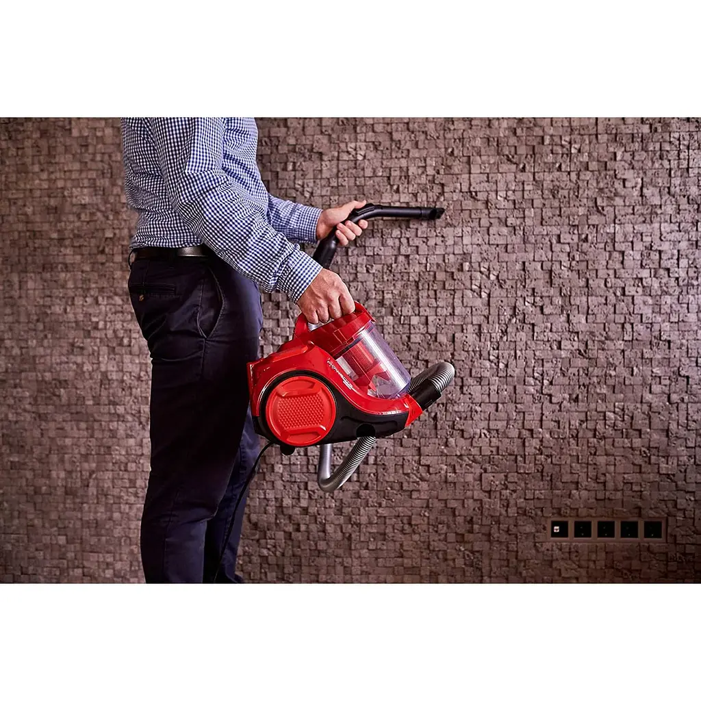 Пылесос Rowenta Swift Power Cyclonic контейнерный красный (RO2913EA) - фото 8