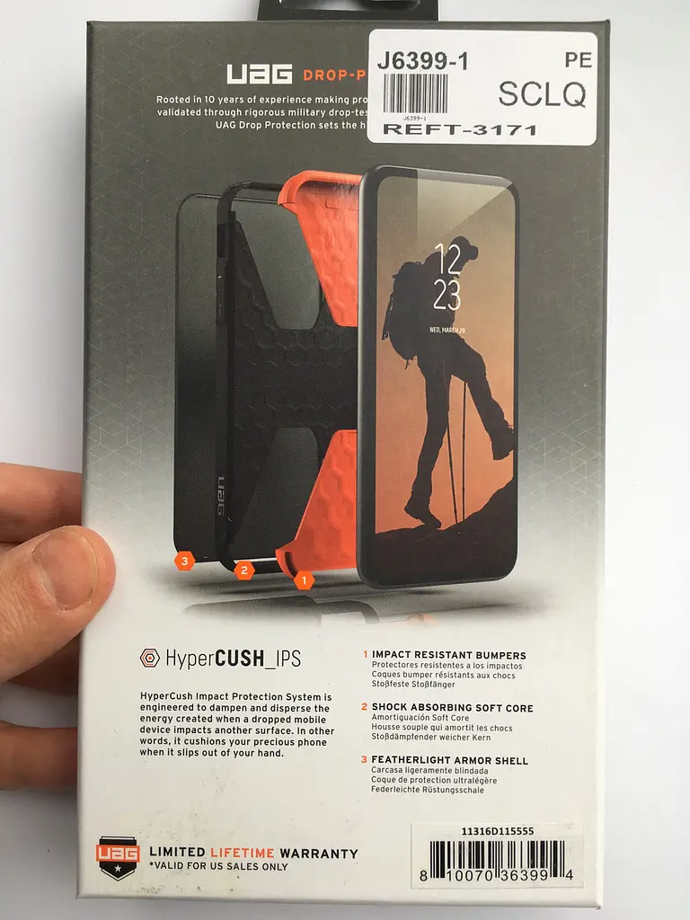 Оригінальний протиударний чохол UAG Civilian для iPhone 13 Pro Max Mallard (11316D115555) - фото 5