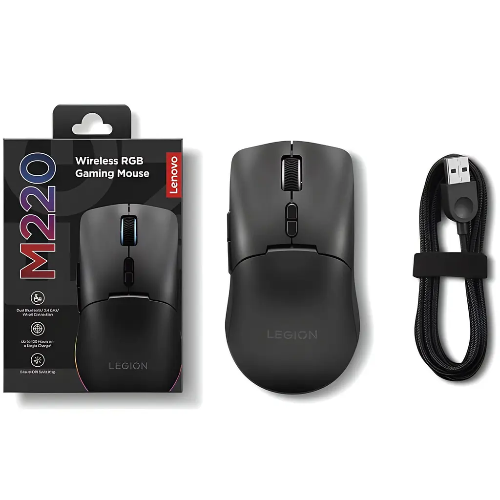 Миша Lenovo Legion M220 Wireless RGB Gaming Mouse (GY51U28359) - фото 5