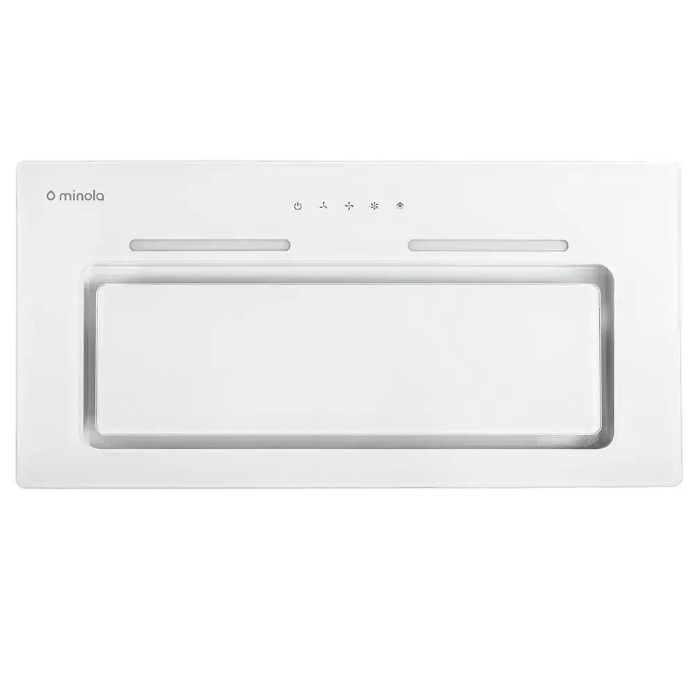 Вытяжка полновстраиваемая Minola HBI 6673 WH GLASS 1000 LED Line - фото 5