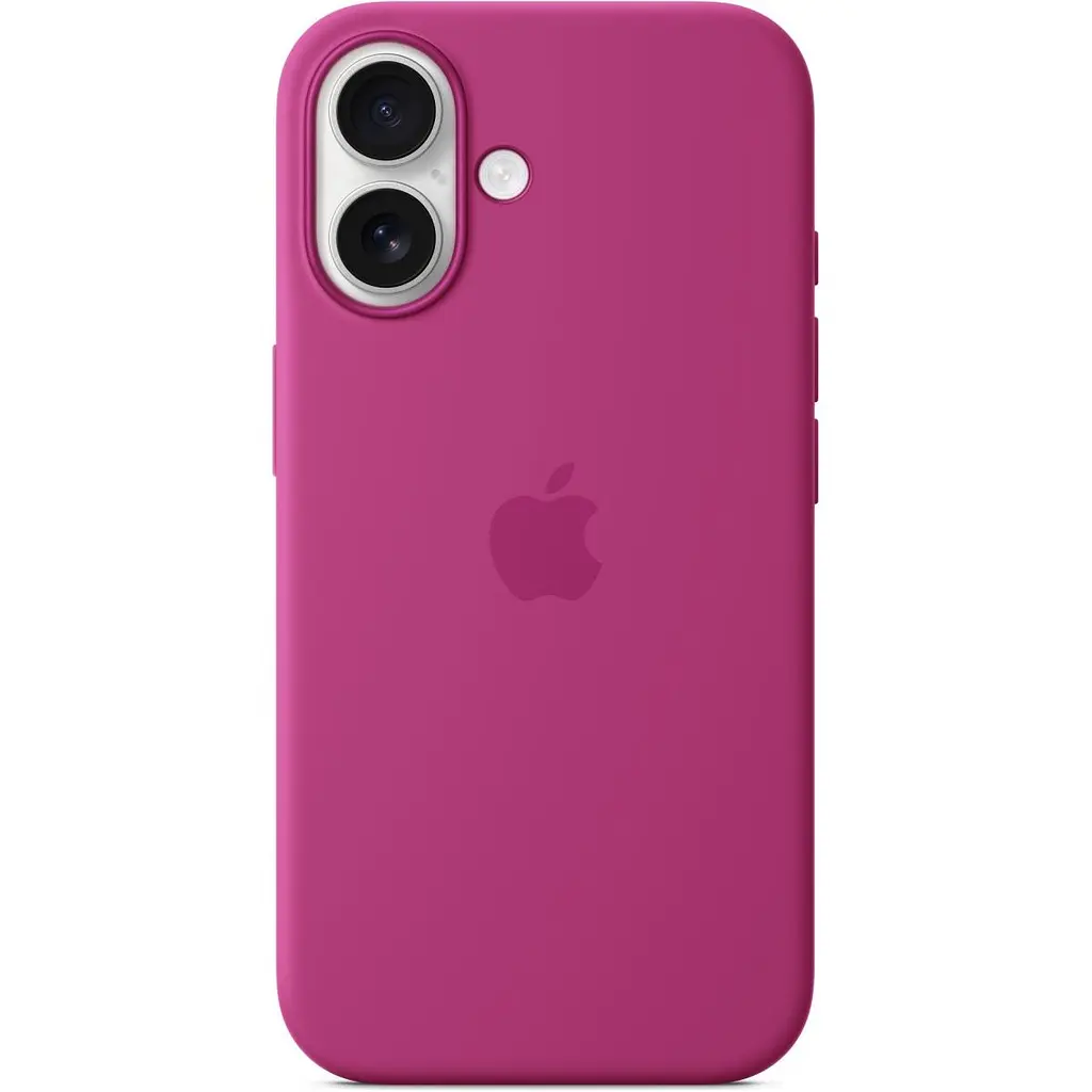 Чохол Apple Silicone Case with MagSafe для iPhone 16 Fuchsia (MYY53ZM/A) [116205] - фото 4