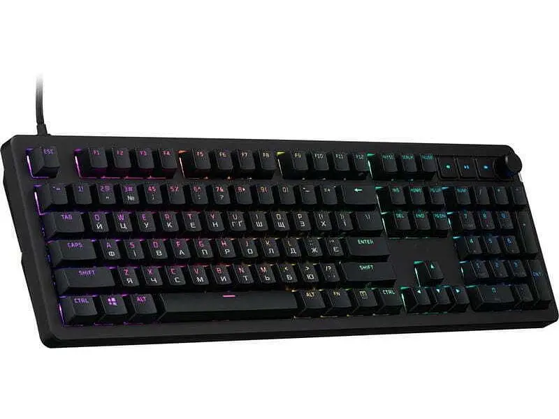 Клавіатура HyperX Alloy Rise PBT HX Red USB Black (7G7A3AA) - фото 2