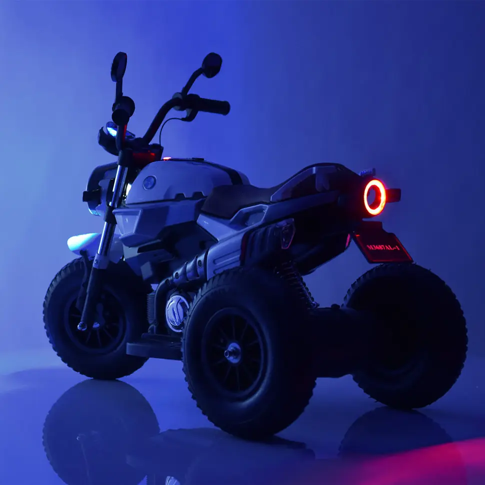 Дитячий електромобіль Мотоцикл Bambi Racer M 3687AL-3 до 60 кг - фото 5