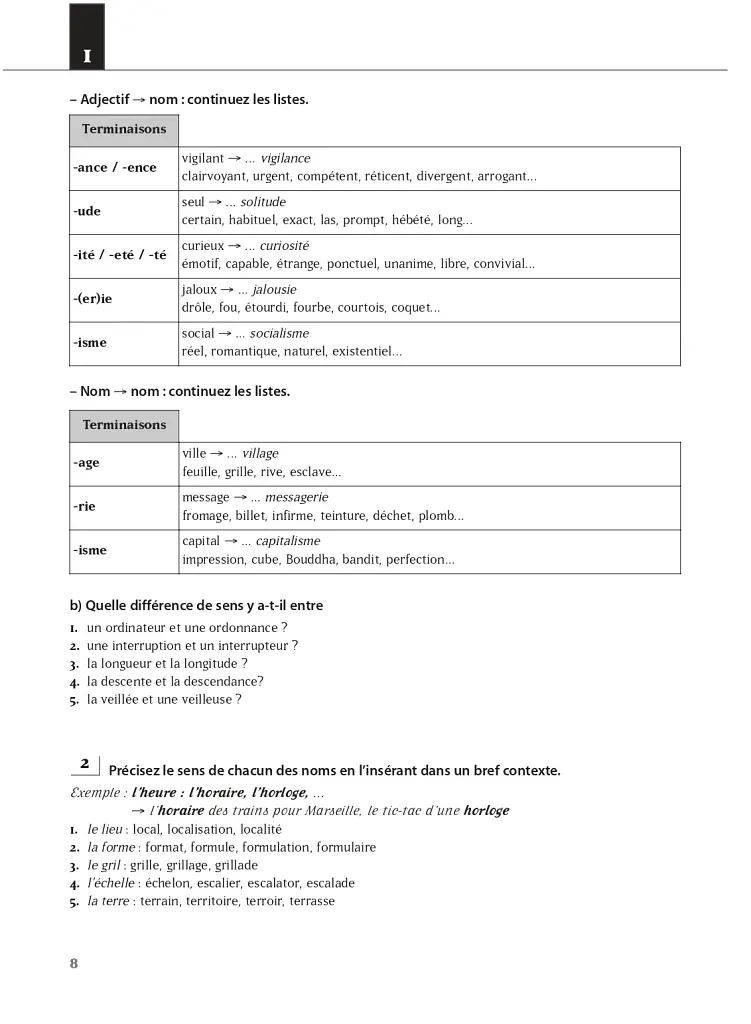 Les 500 Exercices de Grammaire Livre d'eleve B2 + corriges - фото 8