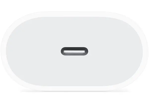 Мережевий зарядний пристрій Apple 20W USB-C Power Adapter (MHJE3) [51184] - фото 2