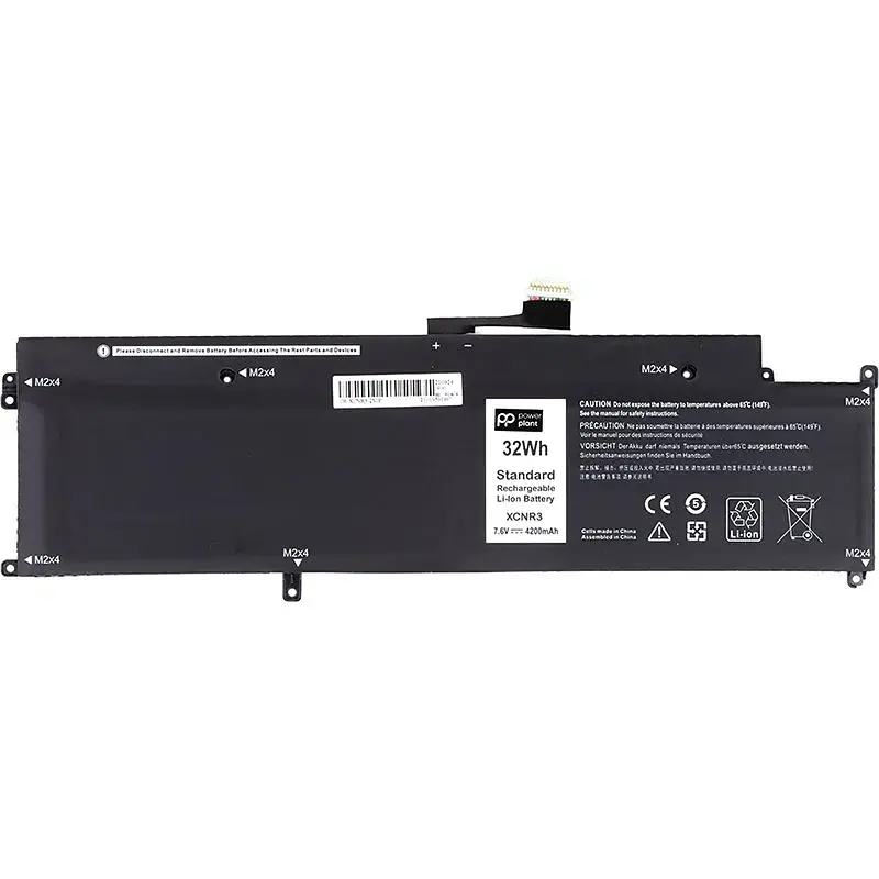 Акумулятор PowerPlant для ноутбуків DELL Latitude 13 7370 (XCNR3) 7.6V 4200mAh (NB441556) - фото 2