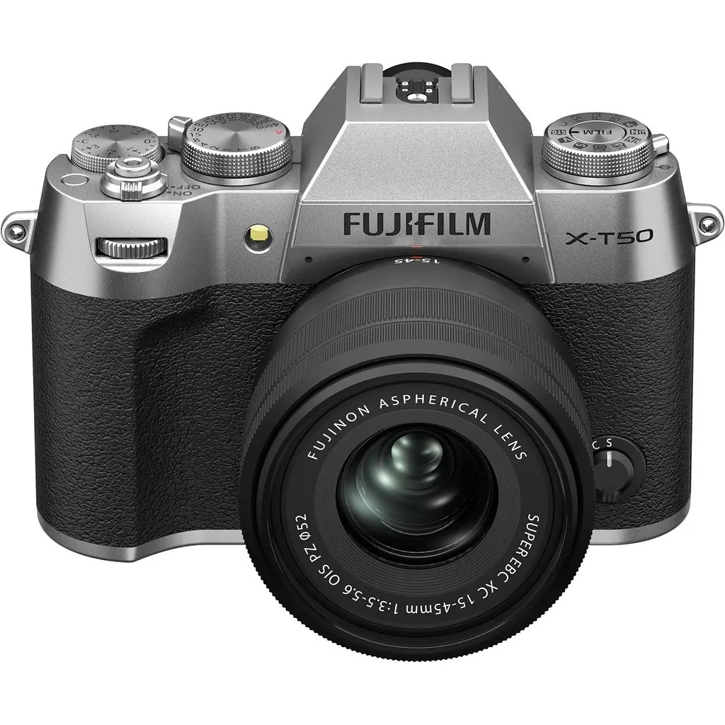 Бездзеркальний фотоапарат Fujifilm X-T50 Kit XC 15-45mm f/3.5-5.6 OIS PZ Silver (16828832) [172735] - фото 2
