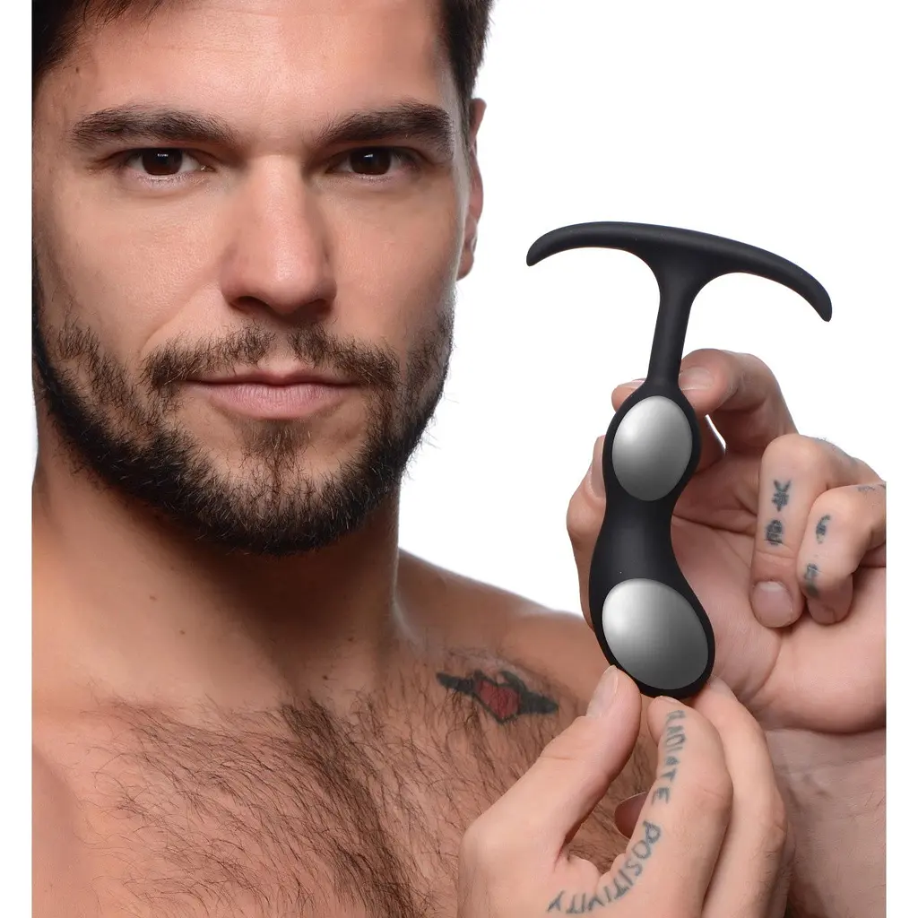 Масажер простати, 13,7 см (чорний) HH Comfort Plugs S Prostate Plug - фото 2