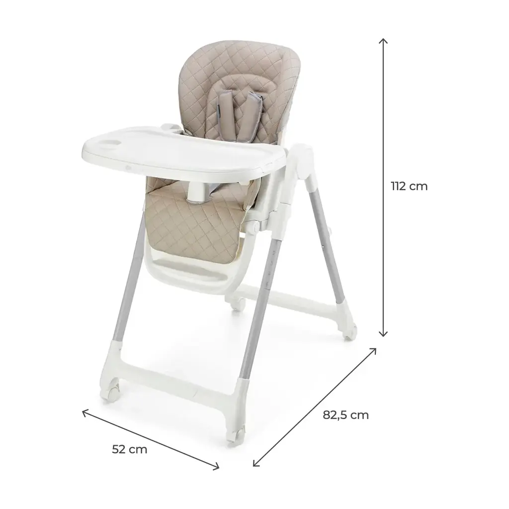 Стілець для годування Kinderkraft Tulo Beige (5902533928781) - фото 5