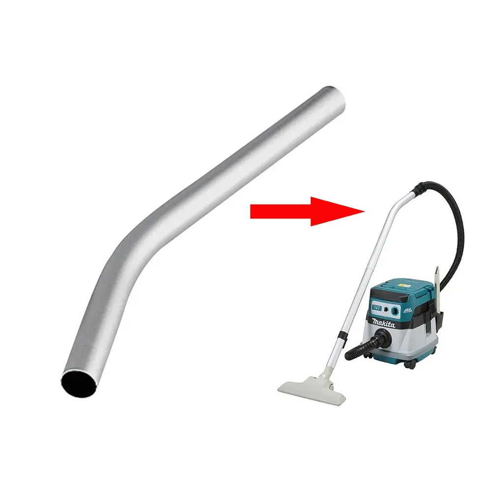 Трубка всмоктувальна зігнута для пилососів Makita DVC860, DVC862, VC1310L, VC2211M, VC2510L, VC2510L, VC3210L, VC3211H, VC3211M (192562-3) - фото 2