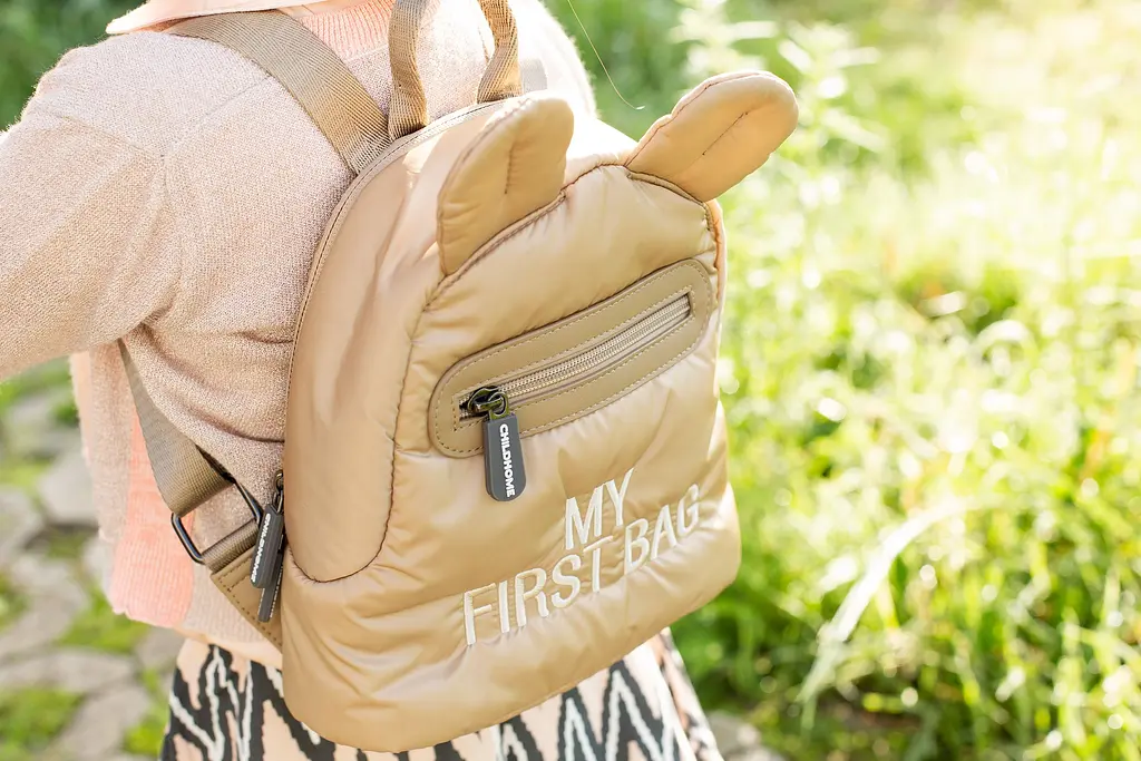 Дитячий рюкзак Childhome My first bag, бежевий (CWKIDBPBE) - фото 8