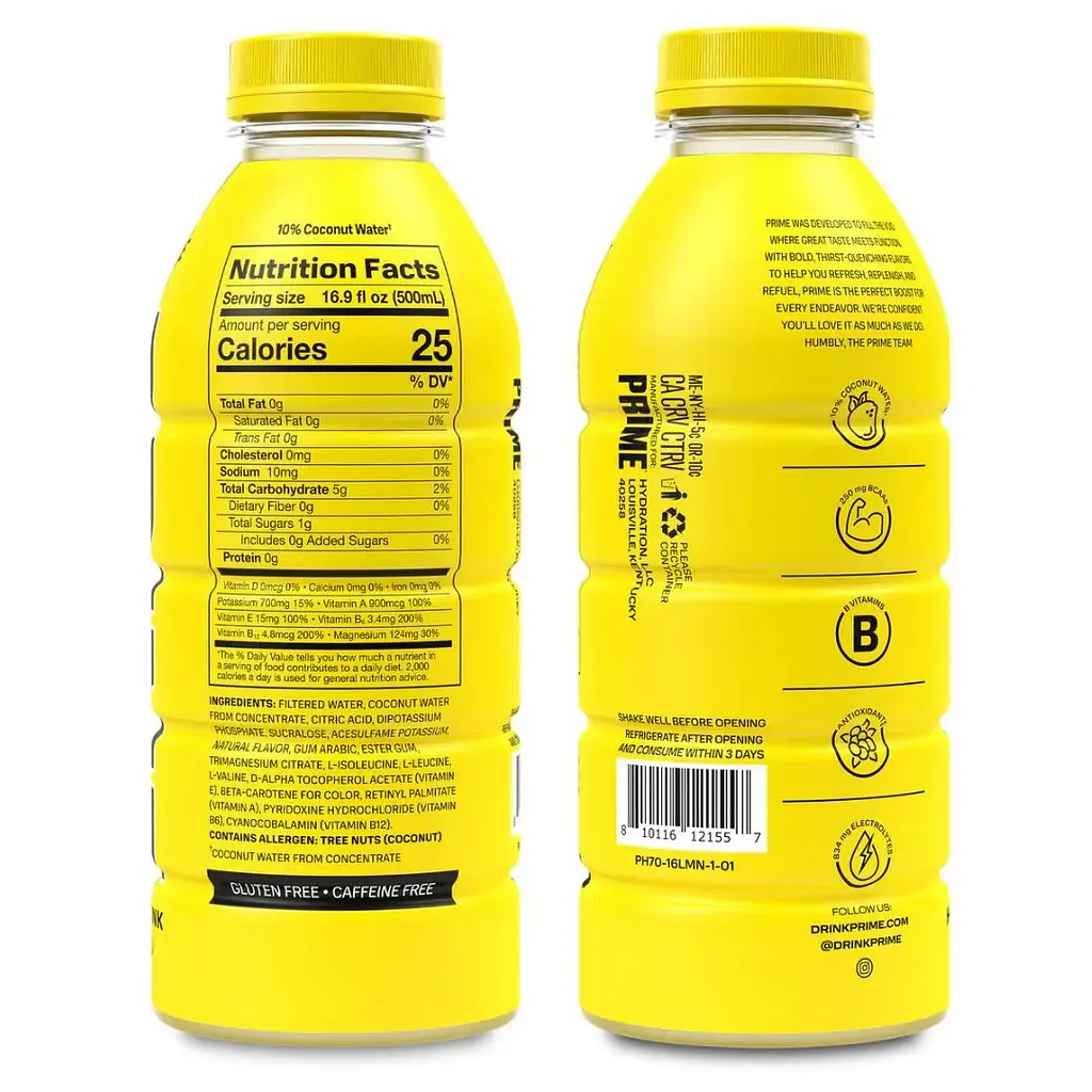 Напій Prime Hydration Lemonade 500 мл - фото 2