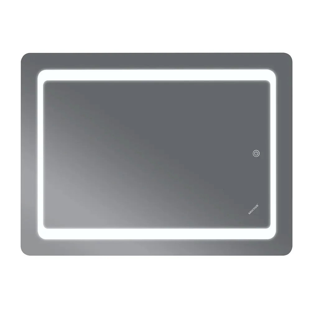 Дзеркало Mixxus TWEE MR09-80x60-Reverse (LED Touch, антизапотівання, димер, регулювання яскравості) MI6660 - фото 2