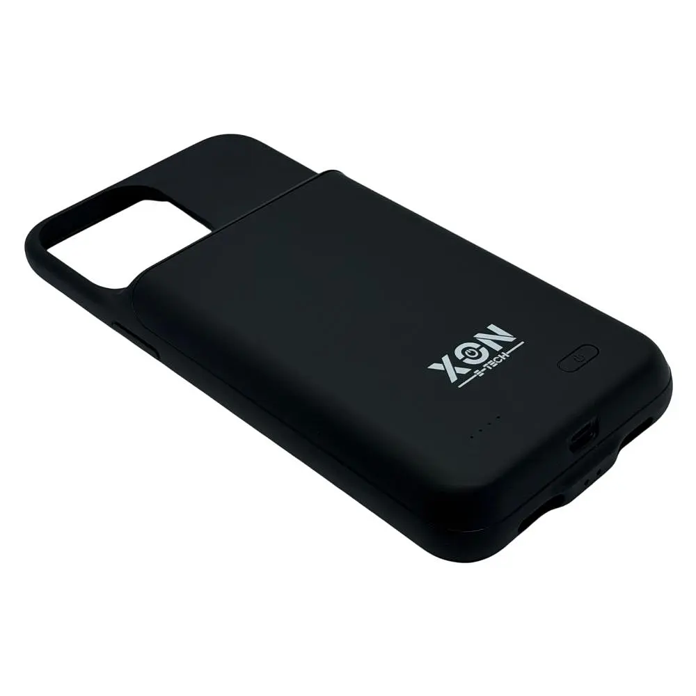 Чохол-акумулятор XON PowerCase для iPhone 12 Pro Max / 13 Pro Max 6000 mAh Чорний (PCBS1112460B 4753) - фото 4